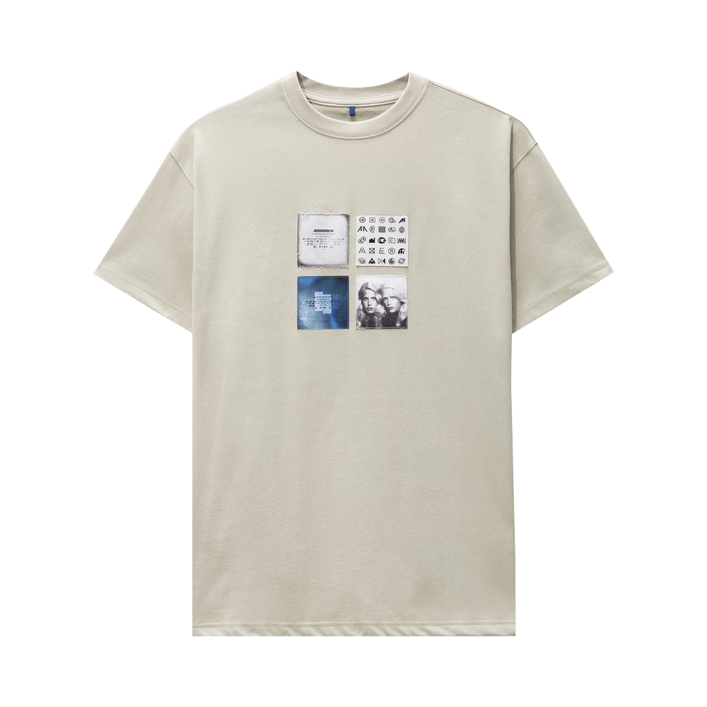 ★ADERERROR★ Tran tshirt Ivory Buy Ader Error Printed T-Shirt 'Ivory' - BN01SSTS0107IV | GOAT