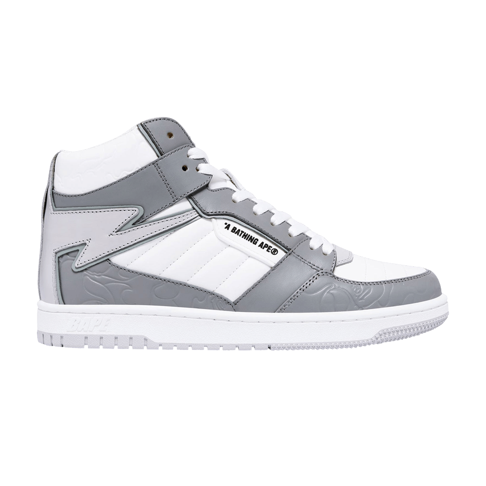Buy Bapesta 88 Mid #1 'White Grey' - 1J80191061 WHT | GOAT