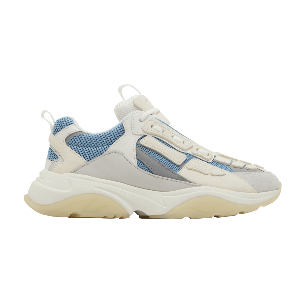 Buy Amiri Bone Runner 'White Teal' - SS22MFS001 973 | GOAT