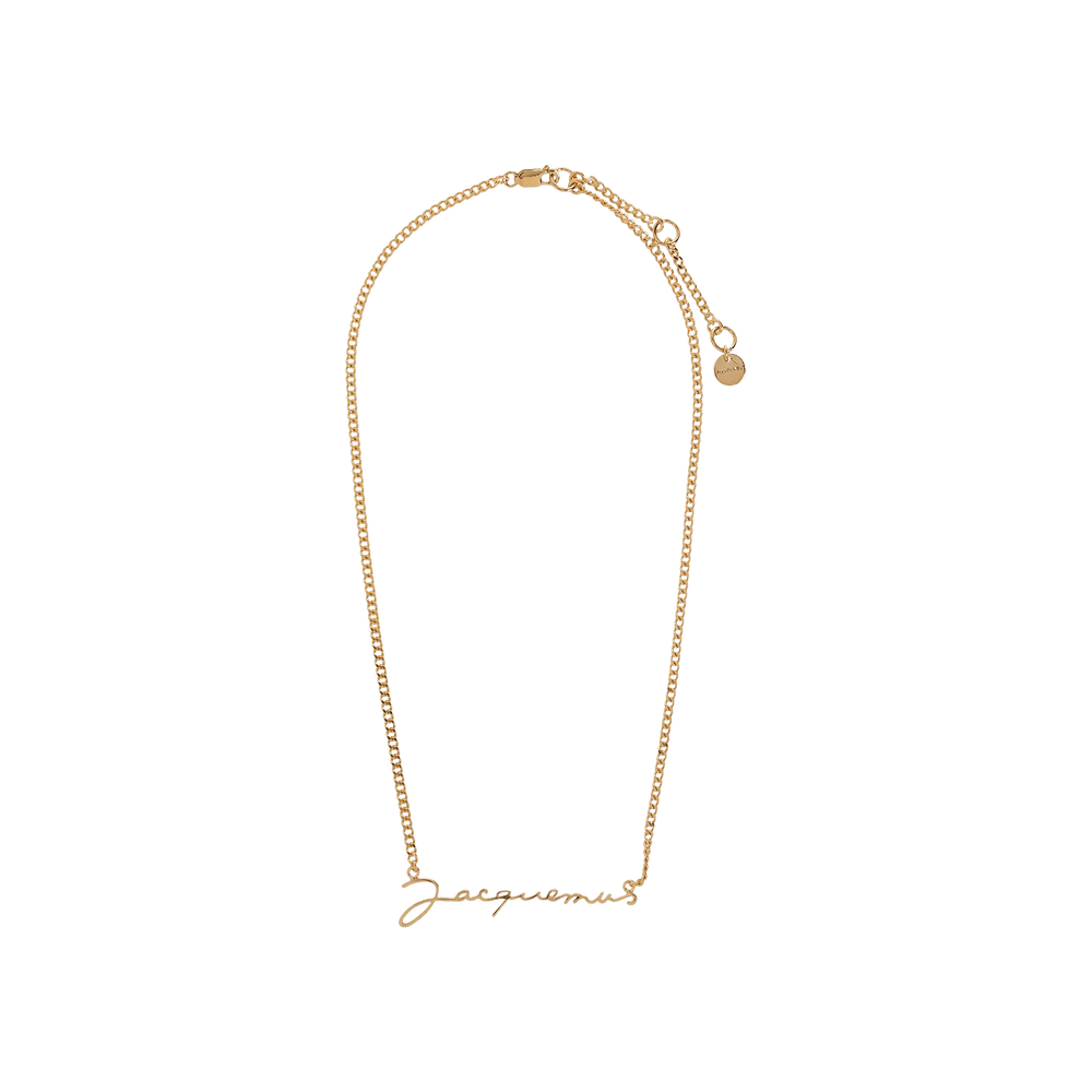 JACQUEMUS｜JEWERLY (La chaine Jacquemus (223JW333 5845 2 Jacquemus La Chain Necklace 223JW333 5845 280 97265611 | eBay
