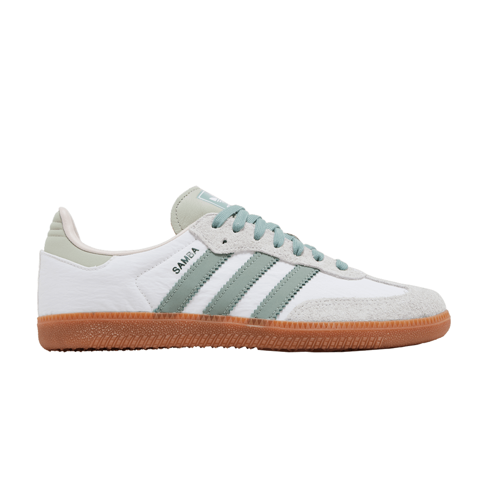 Adidas Wmns Samba OG 'White Silver Green'