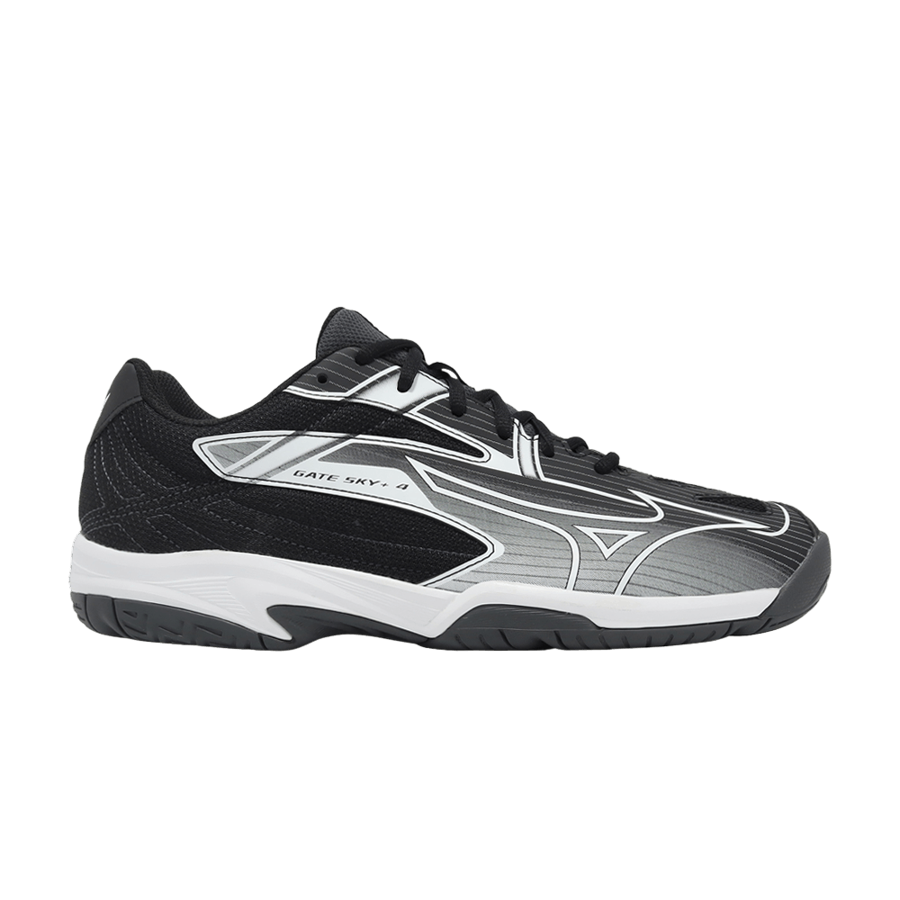 Buy Mizuno Gate Sky Plus 4 Wide 'Black White Ebony' - 71GA242140