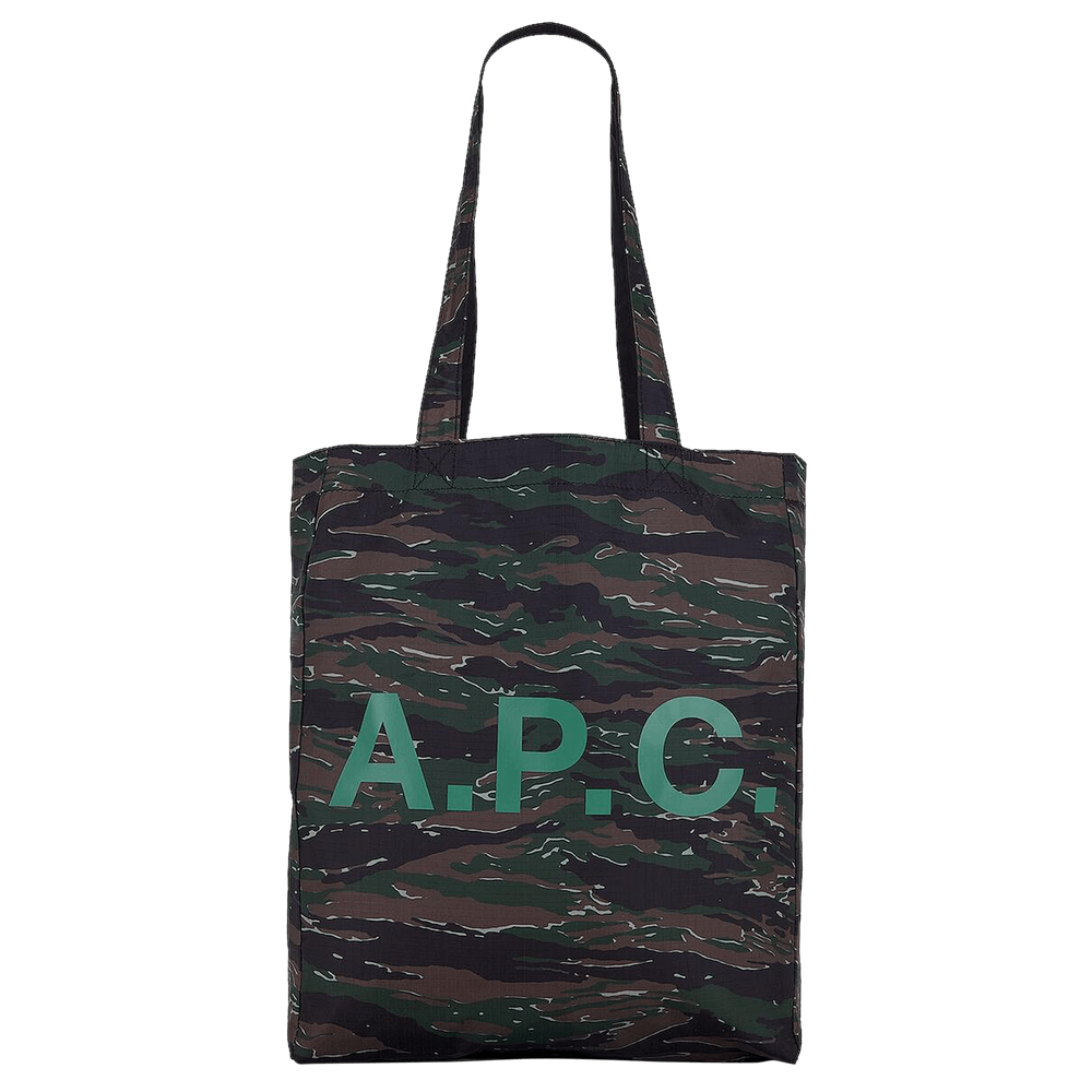 トートバッグ A.P.C. Khaki Lou Reversible Tote Bag COGXE M61442 JAA Buy A.P.C. Lou Reversible Tote Bag 'Khaki' - COGXE M61442