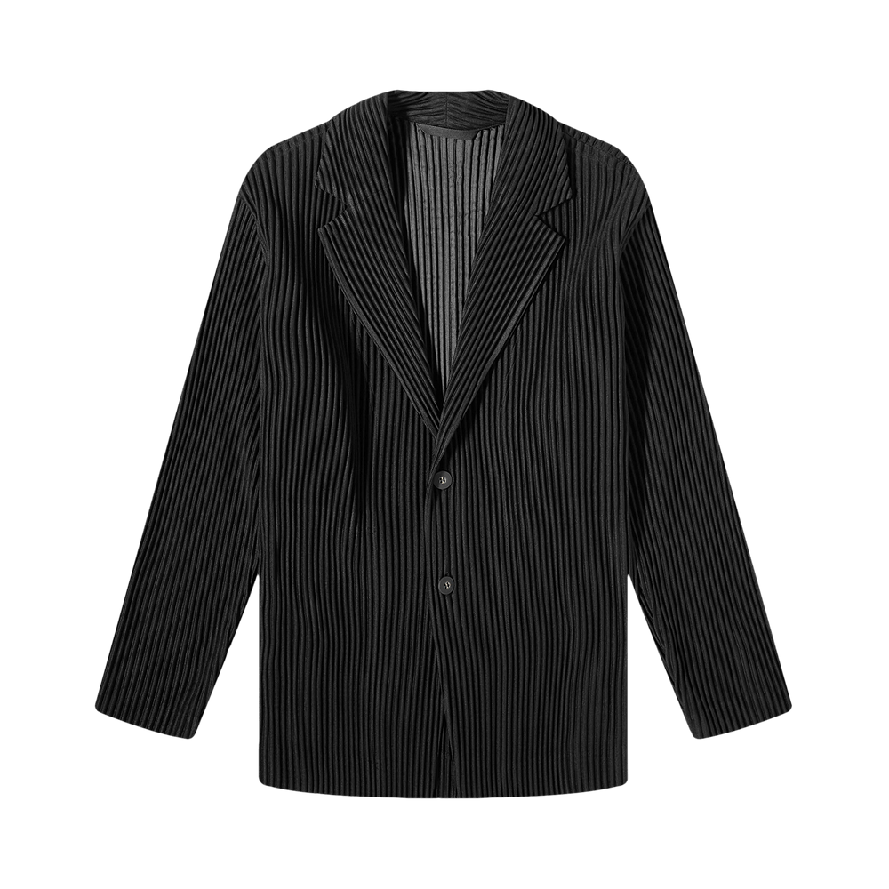 Buy Homme Plissé Issey Miyake Single Breasted Tailored Blazer