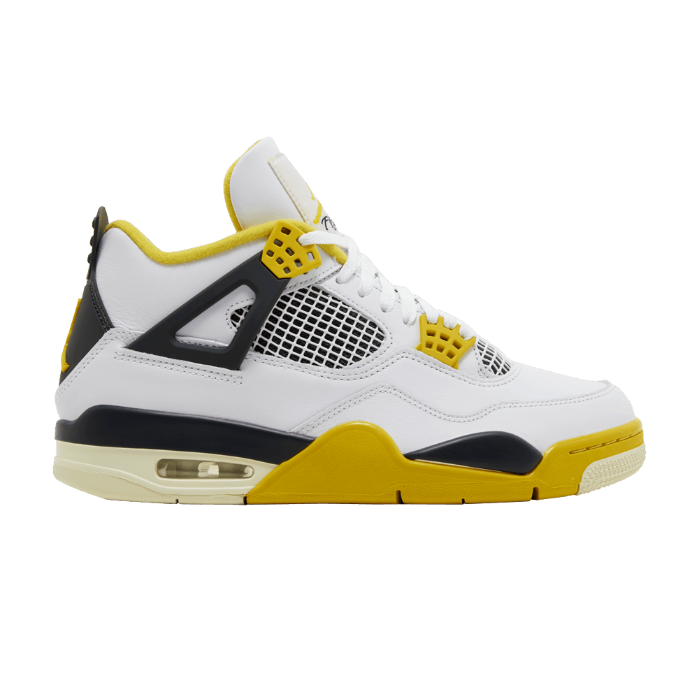 Buy Wmns Air Jordan 4 Retro 'Vivid Sulfur' - AQ9129 101 | GOAT