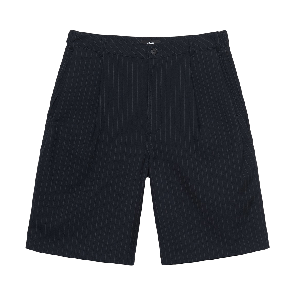パンツ TEKLA Stussy Multi Stripes terry shorts Buy Stussy Stripe Volume Pleated Short 'Black' - 112312 BLAC