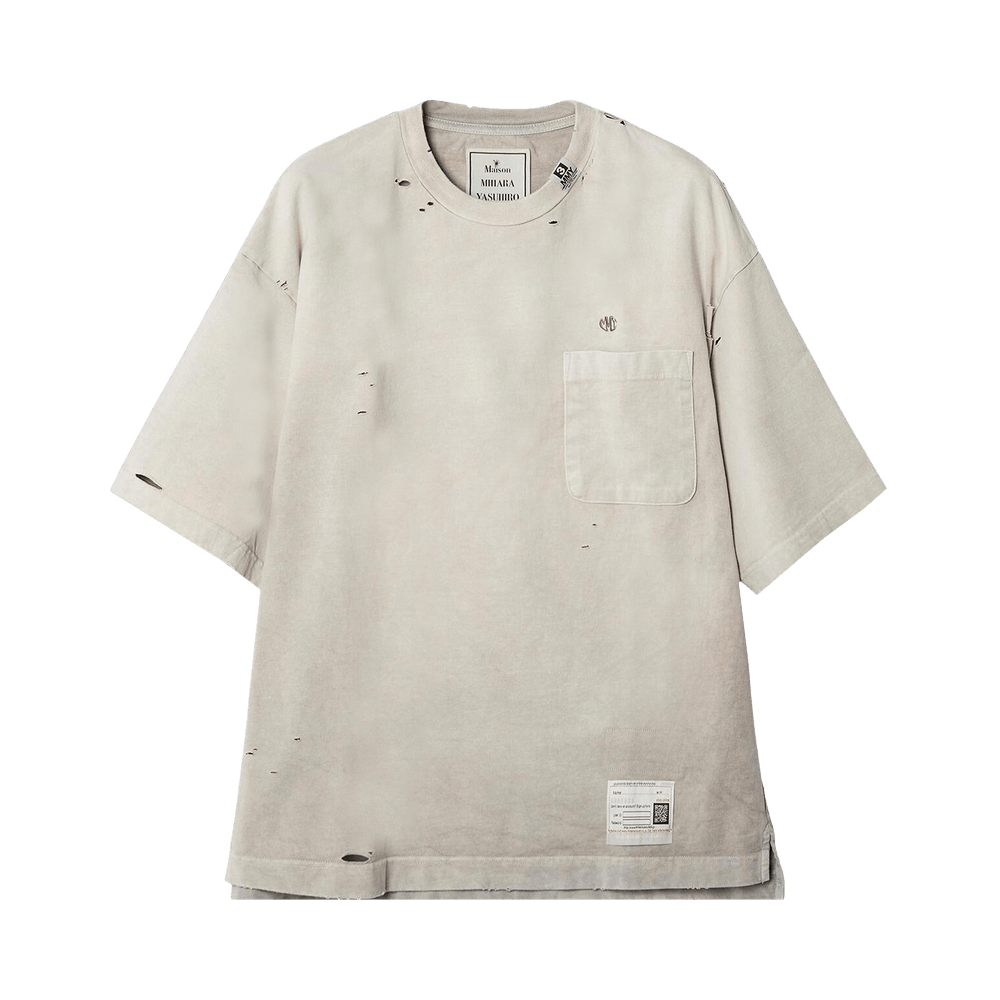 Buy Maison Mihara Yasuhiro Sun Faded T-Shirt 'Beige' - A12TS611