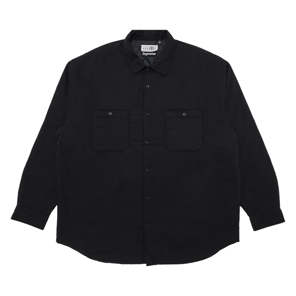 Buy Supreme x MM6 Maison Margiela Padded Shirt 'Black' - SS24S7 ...
