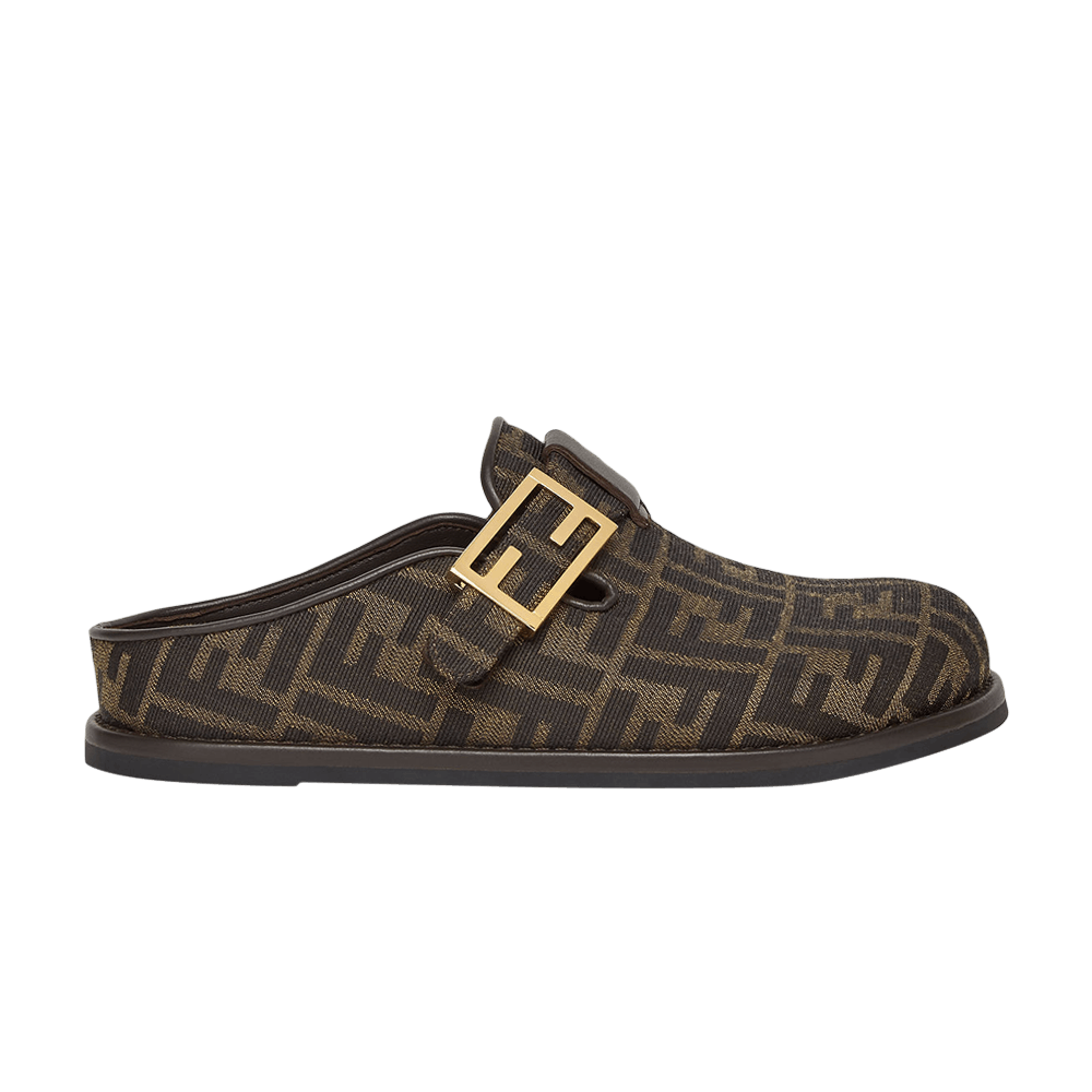 Buy Fendi Wmns Feel Sabot 'FF Baguette - Brown' - 8R8448