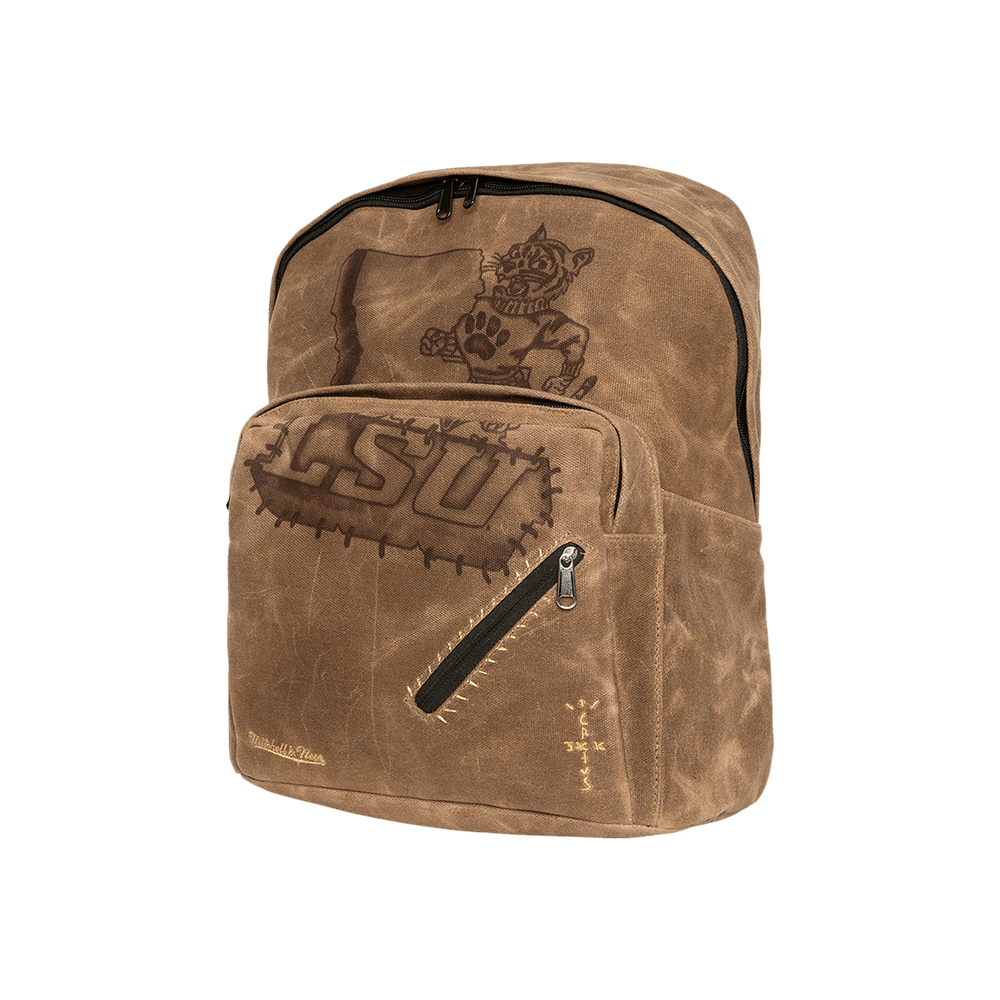 Cactus Jack by Travis Scott x Mitchell & Ness Louisiana State University  Backpack 'Brown'