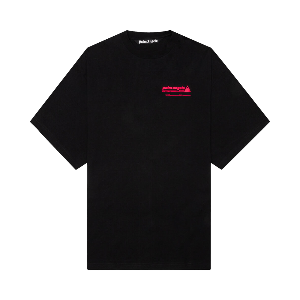 【関税込み】Palm Angels ホワイト Ski Club Classic Tシャツ Palm Angels Ski Club Cotton T-shirt | White | FARFETCH