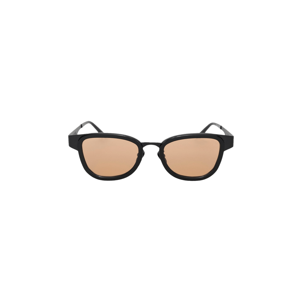Vidal Sunglasses in black / black / amber – Stüssy Europe