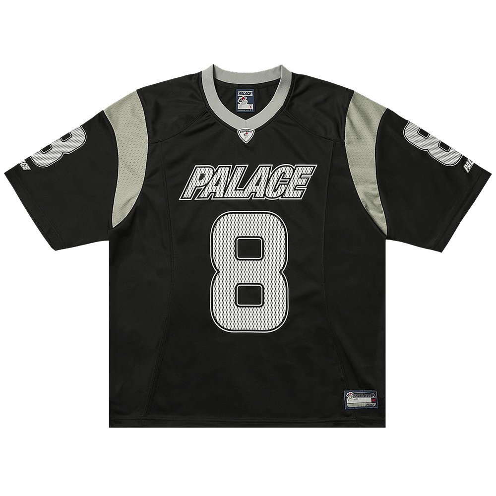 Buy Palace Mesh Team Jersey 'Black' - P26ES003 | GOAT