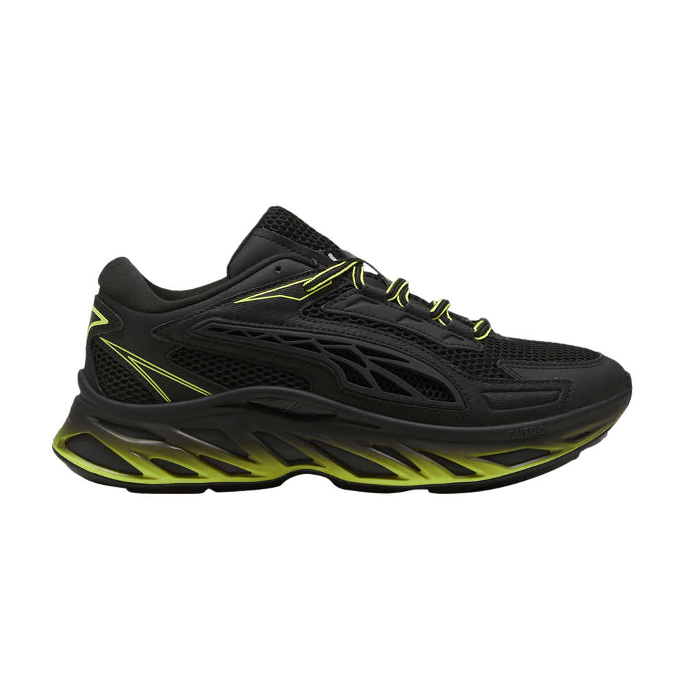 Emou  Buy Puma Exotek Nitro 'Black Electric Lime' - 395340 01 | GOAT