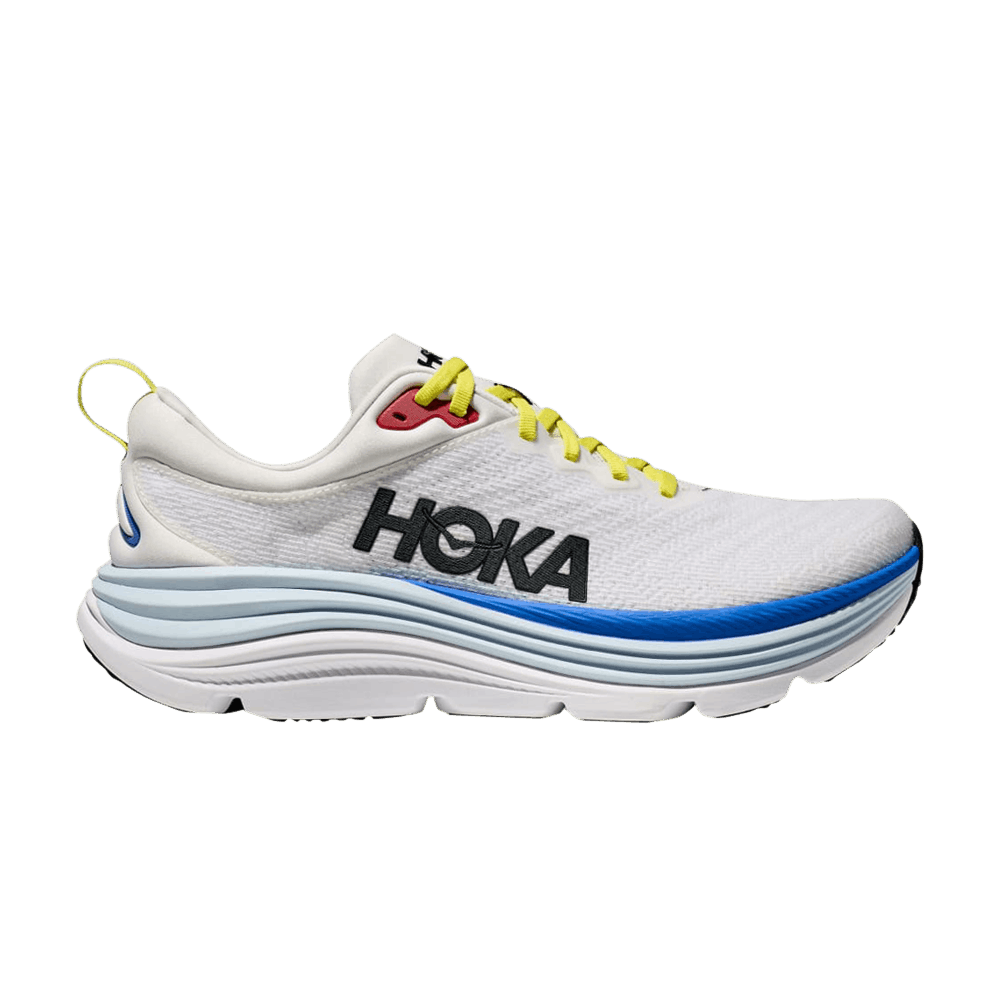Hoka Gaviota 5 Blanc De Blanc Virtual Blue
