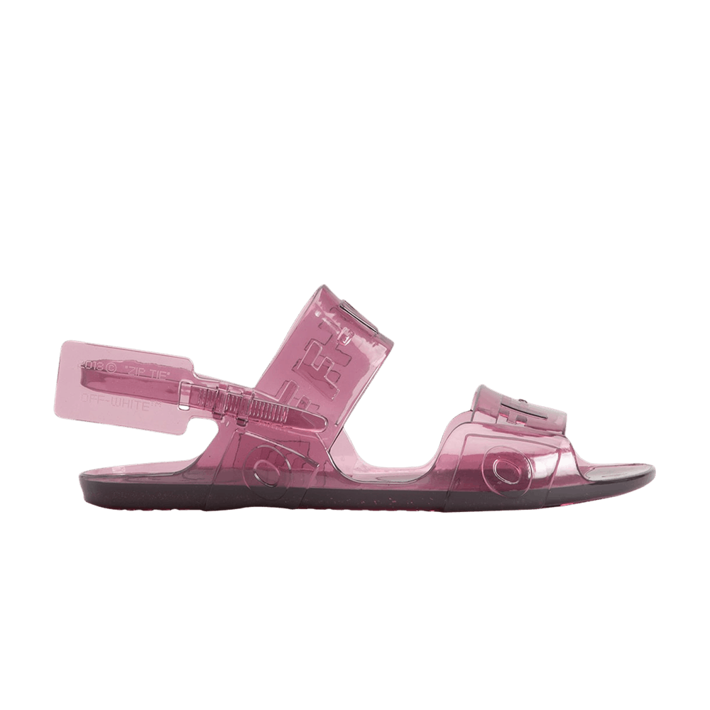 Off white sandals jelly hot sale