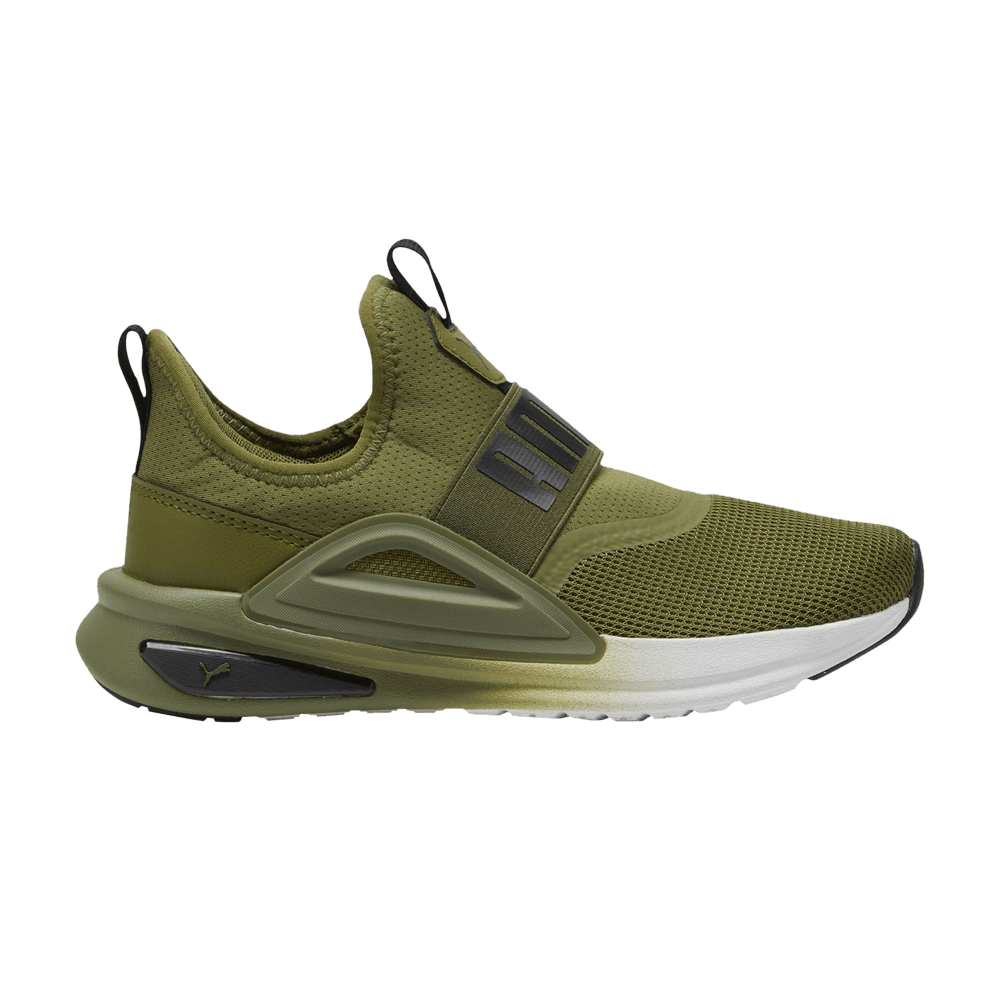 Buy Puma Softride Enzo Evo Slip-On Little Kid 'Olive Green
