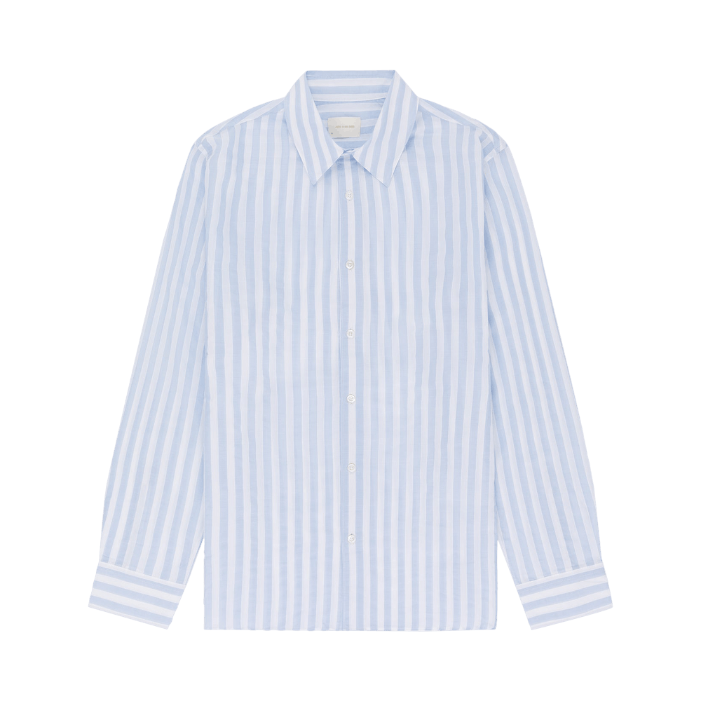 Buy Aimé Leon Dore Jacquard Stripe Shirt 'Oxford Blue' - SS24WT021