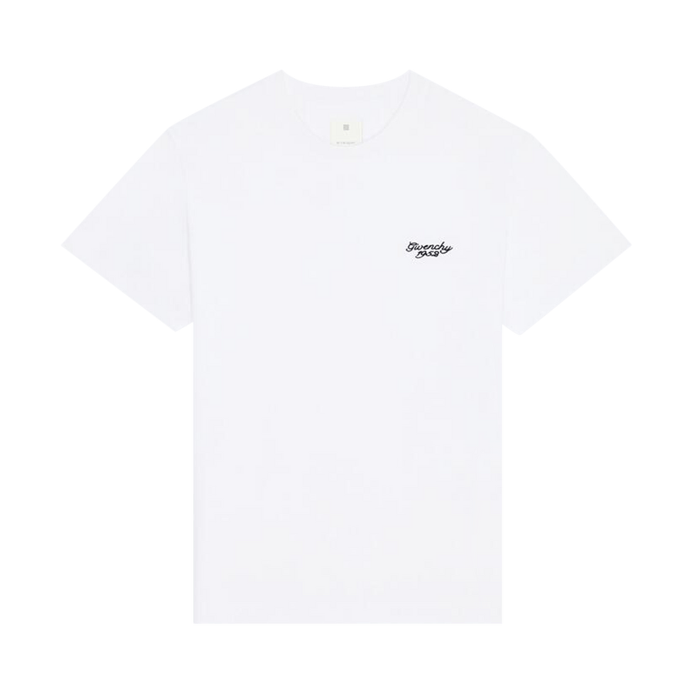Tシャツ・カットソー GIVENCHY Men T Shirts BM716G3YM8 100 White Buy Givenchy Slim Fit T-Shirt 'White' - BM716G3YM8 100 | GOAT