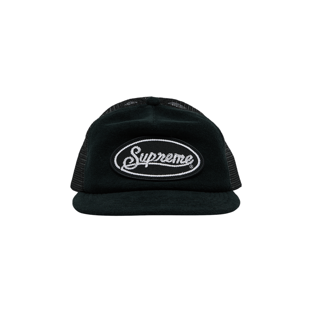 Buy Supreme Terry Mesh Back 5-Panel 'Black' - SS24H53 BLACK