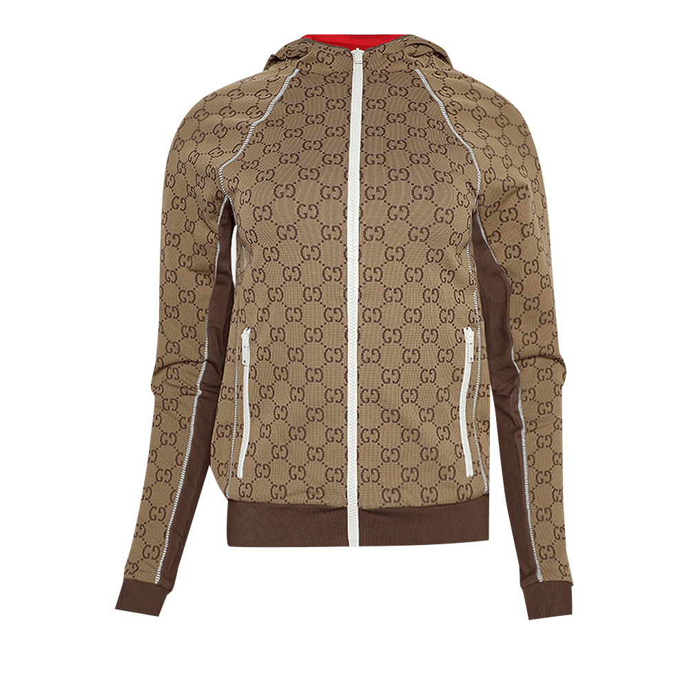 パリコレクション XJETY 715527 - 'Beige/Ebony' Jacket Hooded Gucci Buy 9742 GOAT | トップス
