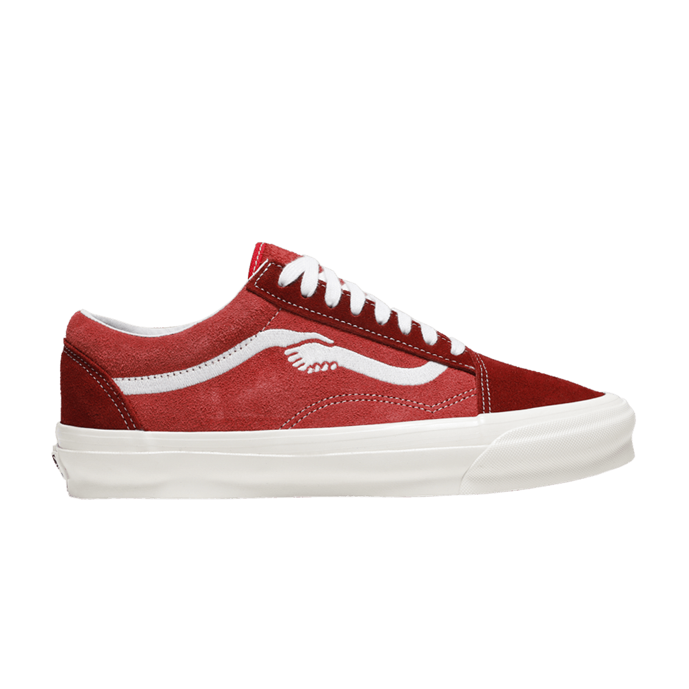 Buy Notre x Vault OG Old Skool LX Red VN0A4P3X2I4 GOAT