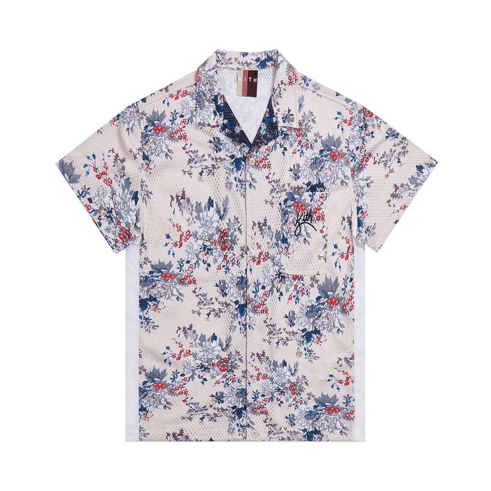 Kith Peony Nelson Crewneck - Sandrift – Kith Europe