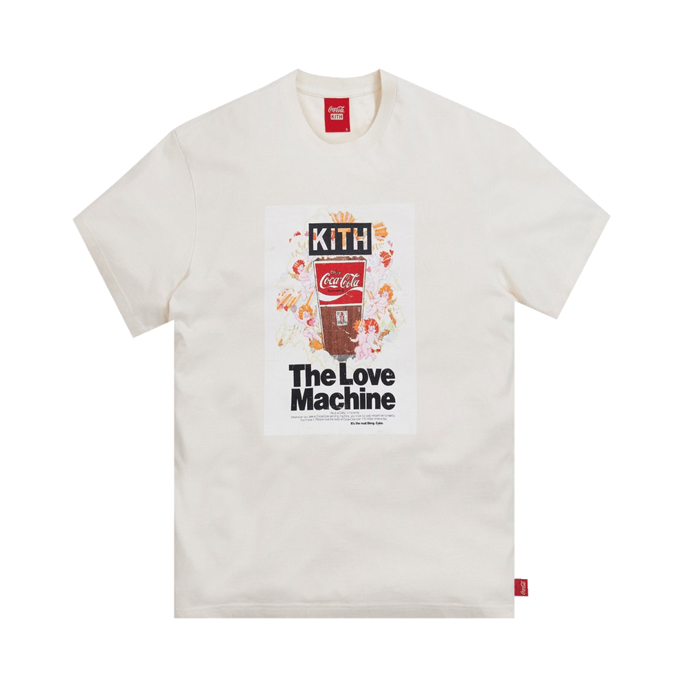 ☆ KITH x COCA-COLA ‘Balloon’ vintage tee コラボTシャツ ☆ Kith x Coca-Cola Smile Vintage Tee White Men's - SS20 - US