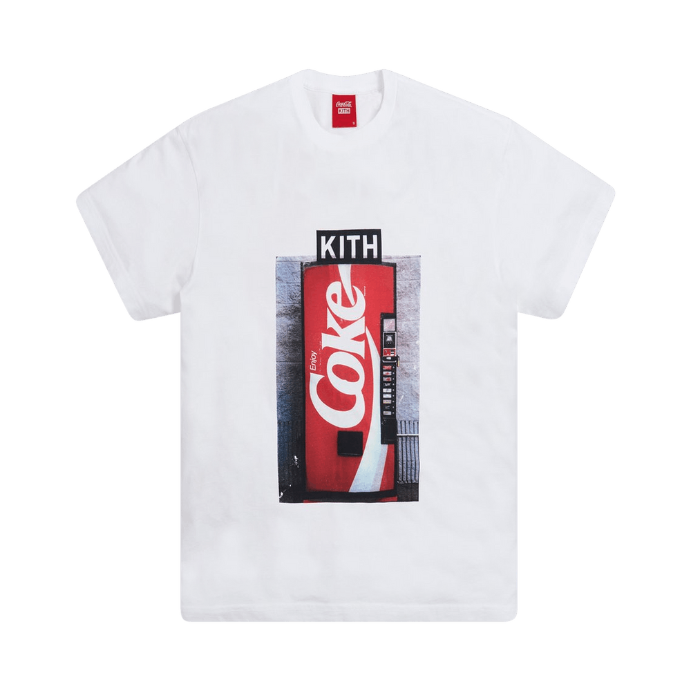 Buy Kith x Coca-Cola Machine Vintage Tee 'White' - KH3861 101 | GOAT