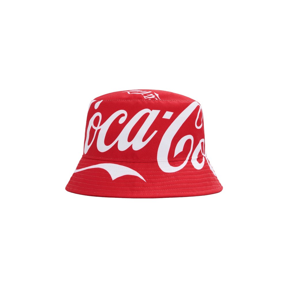 Buy Kith x Coca-Cola x Mitchell & Ness Coke Is It Bucket Hat 'Red