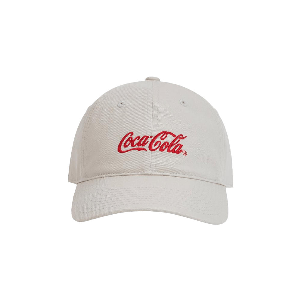 Buy Kith x Coca-Cola Logo Cap 'Sand' - KH5860 101 | GOAT