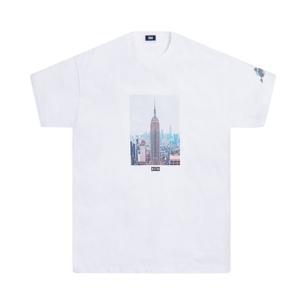 Kith 5 Borough Manhattan Tee  新品 Buy Kith 5 Borough Manhattan Tee 'White' - KH3960 101 | GOAT