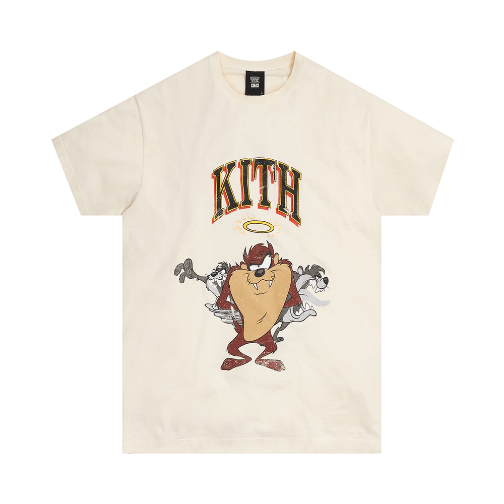 Buy Kith x Looney Tunes Taz Vintage Tee 'Turtledove