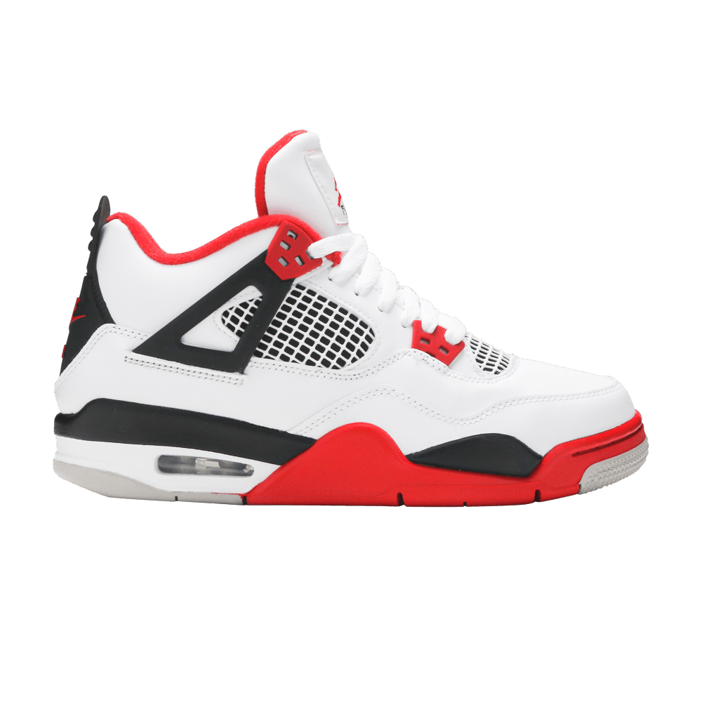 Buy Air Jordan 4 Retro OG GS Fire Red 2020 408452 160 GOAT