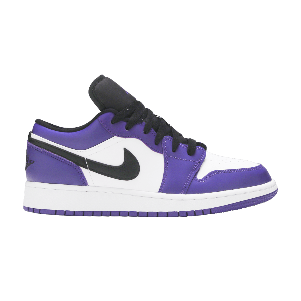 Buy Air Jordan 1 Low GS Court Purple 553560 500 GOAT