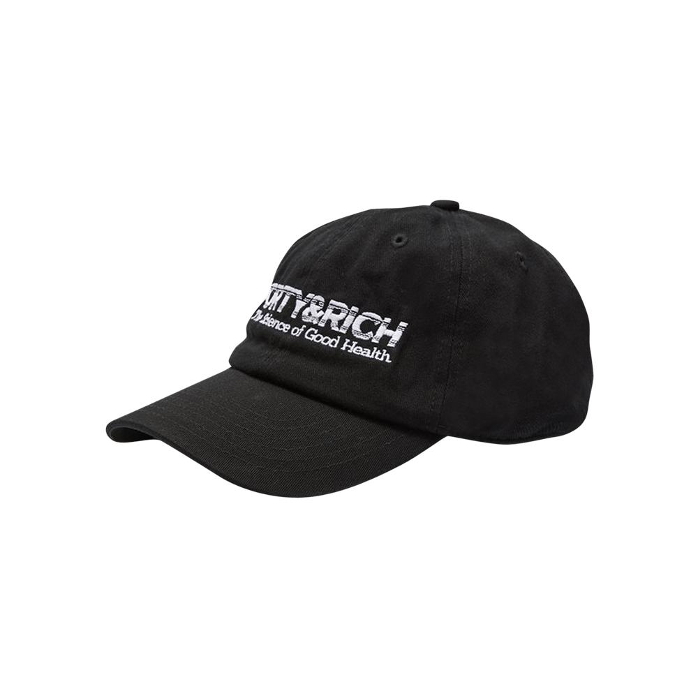Buy Sporty & Rich Science Of Good Health Hat 'Black/White