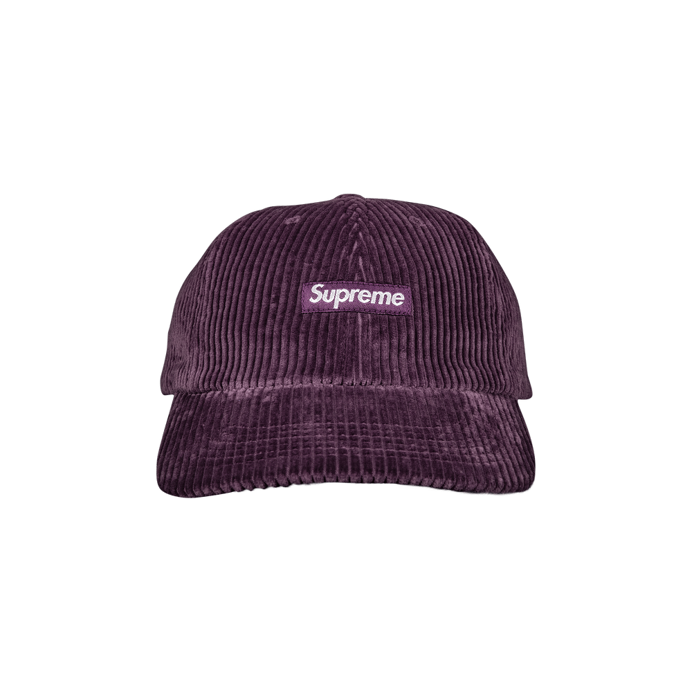 帽子 Supreme Ripple Corduroy Small Box 20aw Supreme Ripple Corduroy Small Box 6-Panel (FW20) - $48
