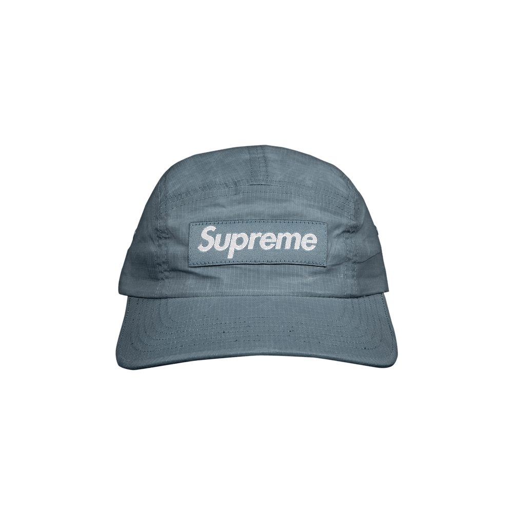 Buy Supreme Dry Wax Cotton Camp Cap 'Bright Slate' - FW20H38