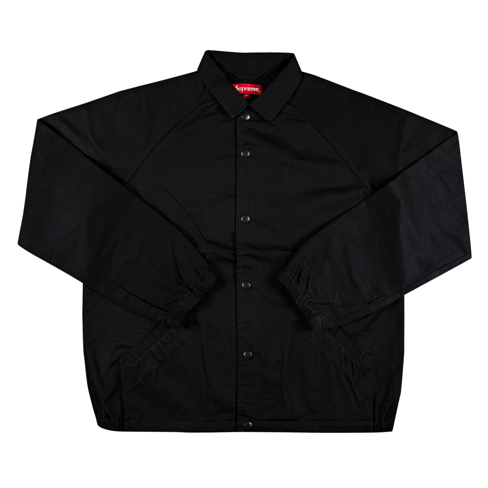 Buy Supreme x ANTIHERO Snap Front Twill Jacket 'Black' - FW20J92