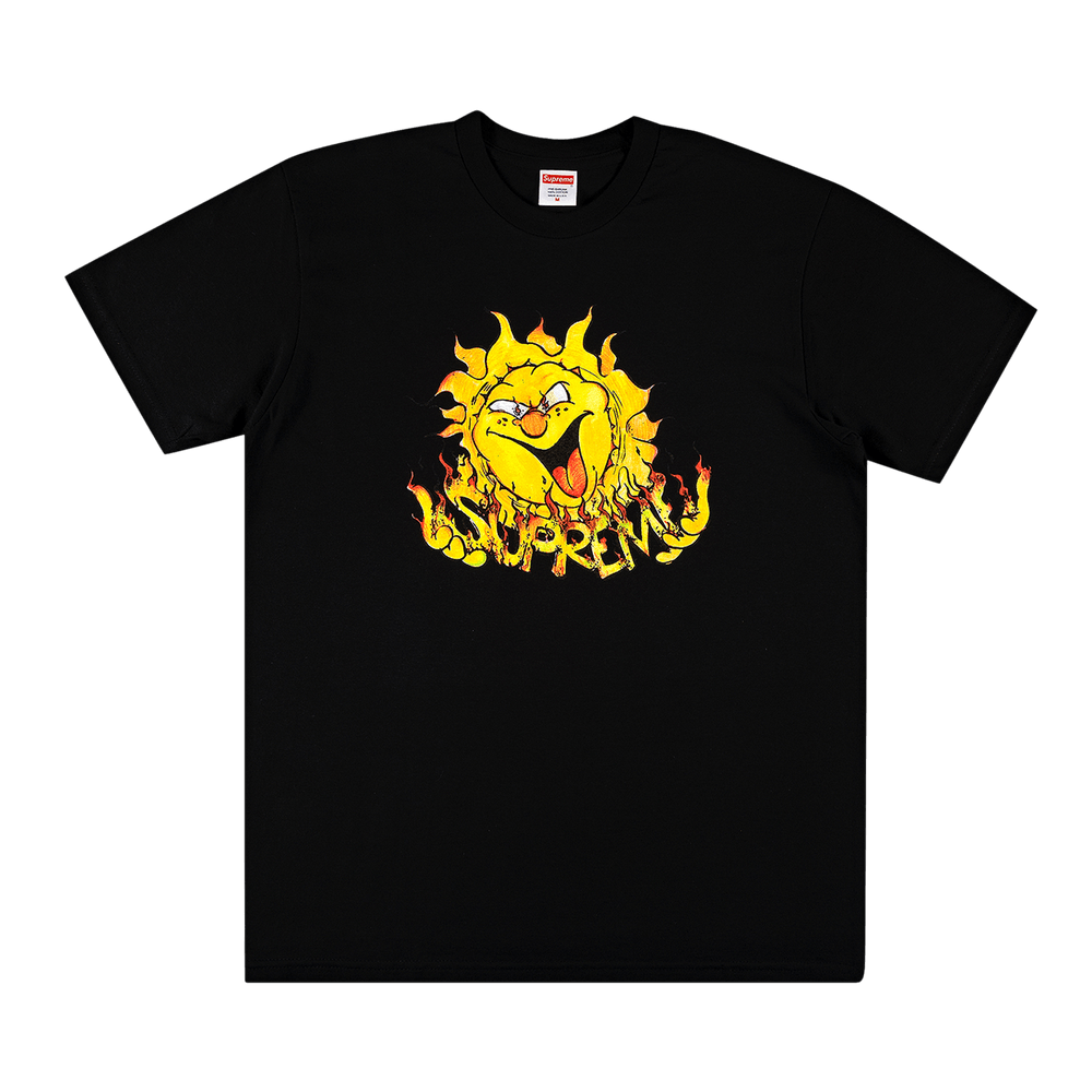 Buy Supreme Sun Tee 'Black' - FW20T19 BLACK | GOAT