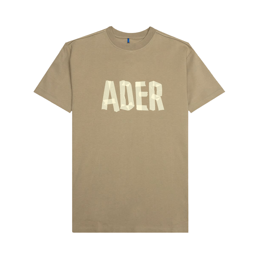 Buy Ader Error Logo Tee 'Beige' - BTAFWHT08BG | GOAT