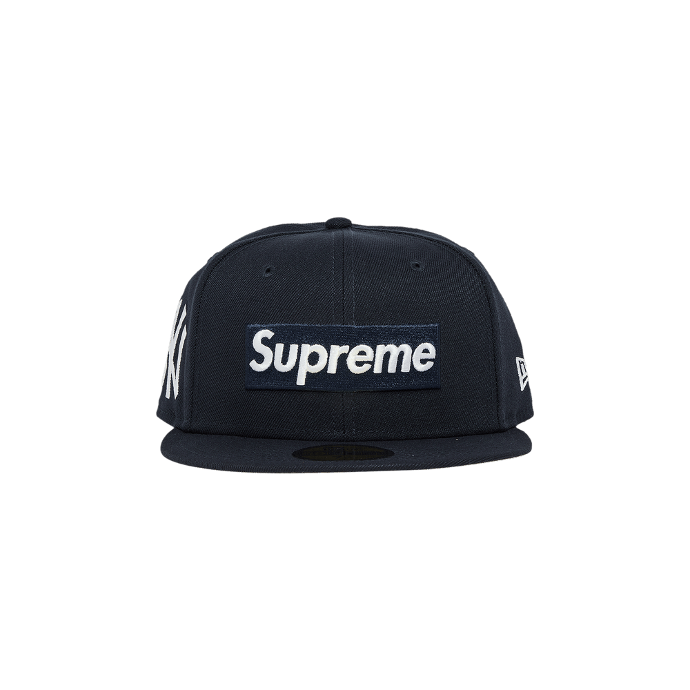 割引価格 Buy Supreme x MLB Teams Box Logo New Era 'Navy - New York 帽子