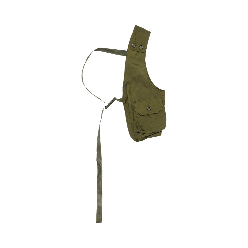 Buy Engineered Garments Shoulder Vest 'Olive' - 24S1H030 OLIV