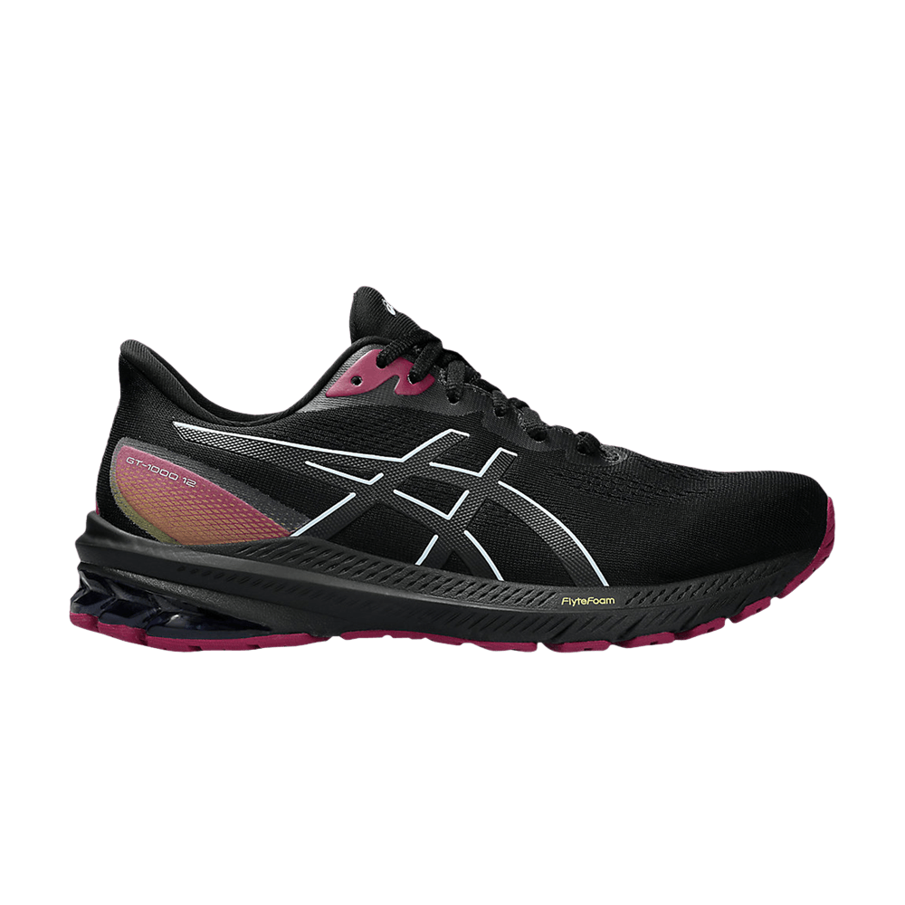Asics Wmns GT 1000 12 GORE-TEX 'Black Pink'