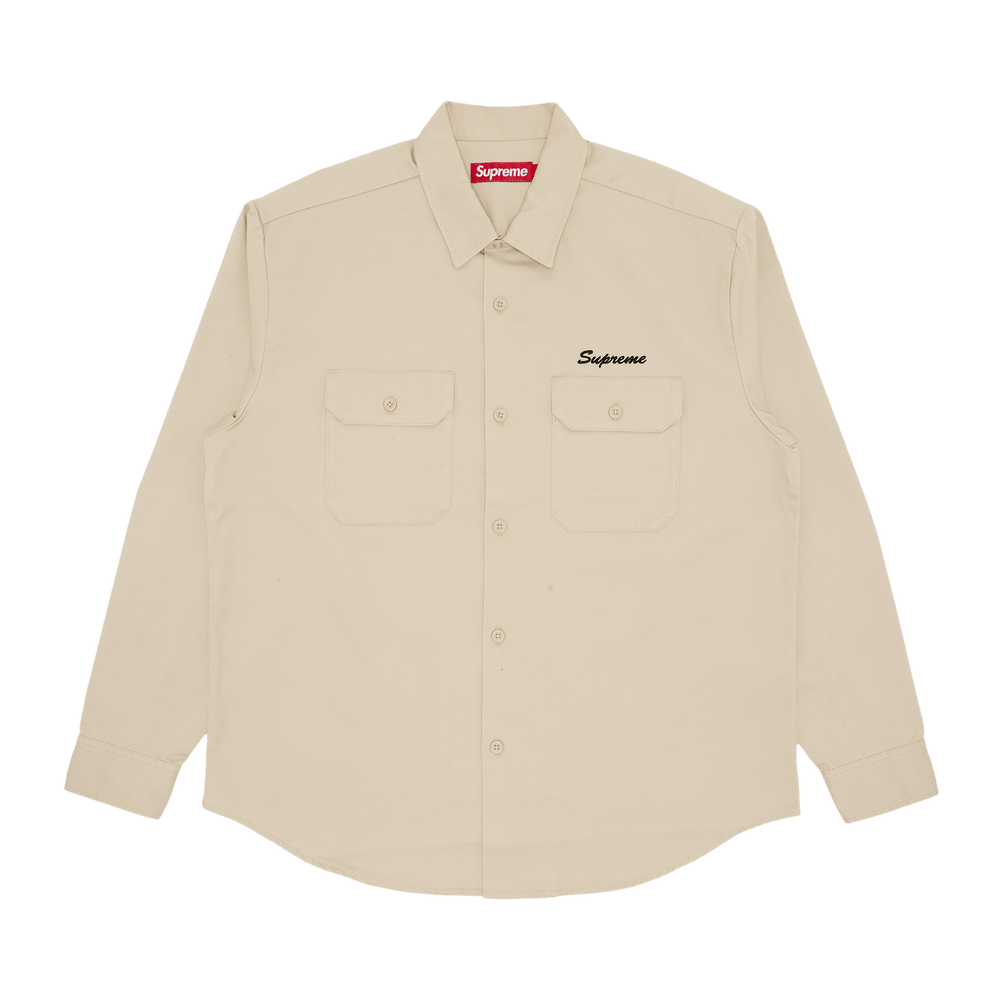 Buy Supreme Our Lady Work Shirt 'Khaki' - SS24S30 KHAKI | GOAT UK