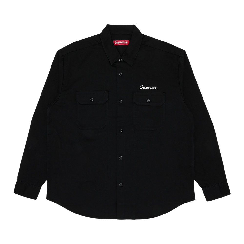 Buy Supreme Our Lady Work Shirt 'Black' - SS24S30 BLACK | GOAT