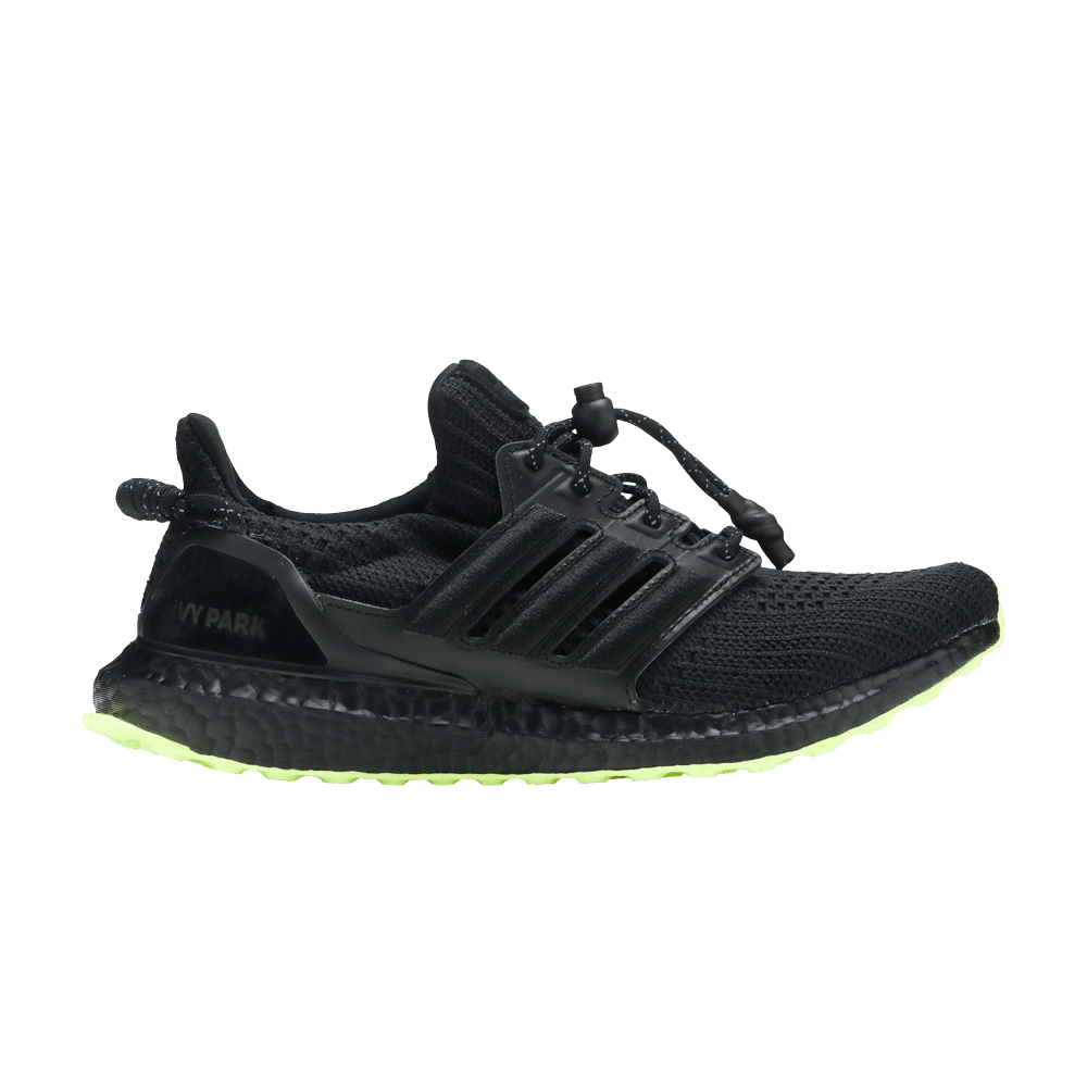 Ivy Park x adidas UltraBoost Black Hi-Res Yellow