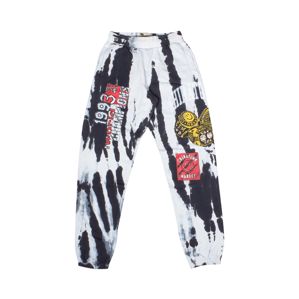 Buy Chinatown Market Smiley Champion 3 Rings Tie Dye Sweatpants Grey 1950036 GREY GOAT