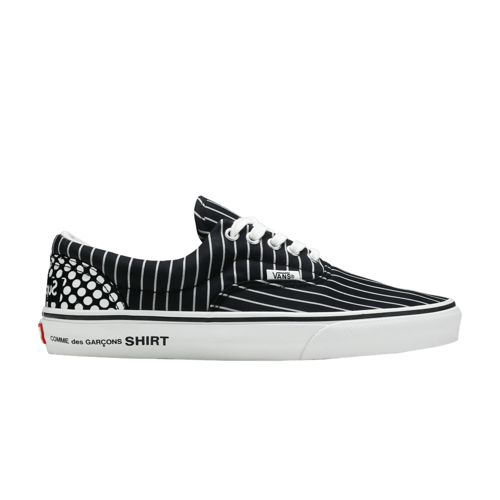 Buy Comme des Garçons x Supreme x Vans Era 'Pinstripe' - VN0W3CEG4
