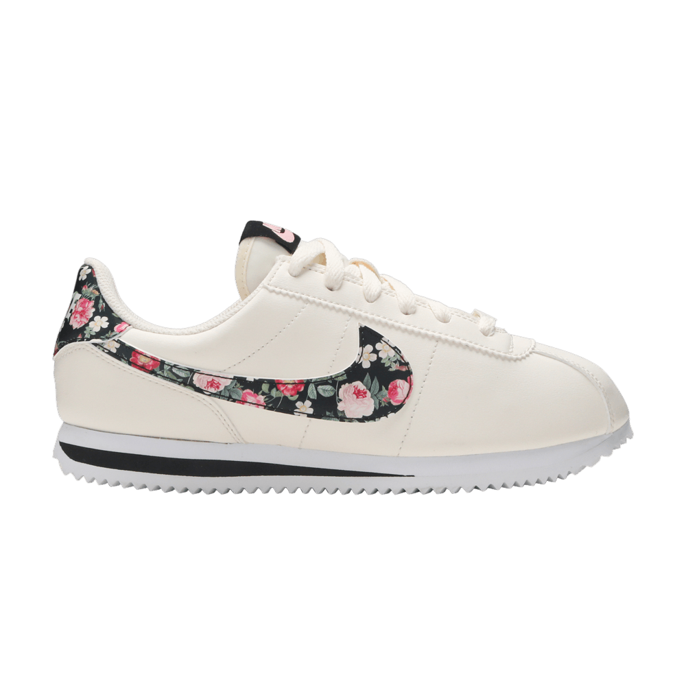 men's nike cortez basic floral casual shoes